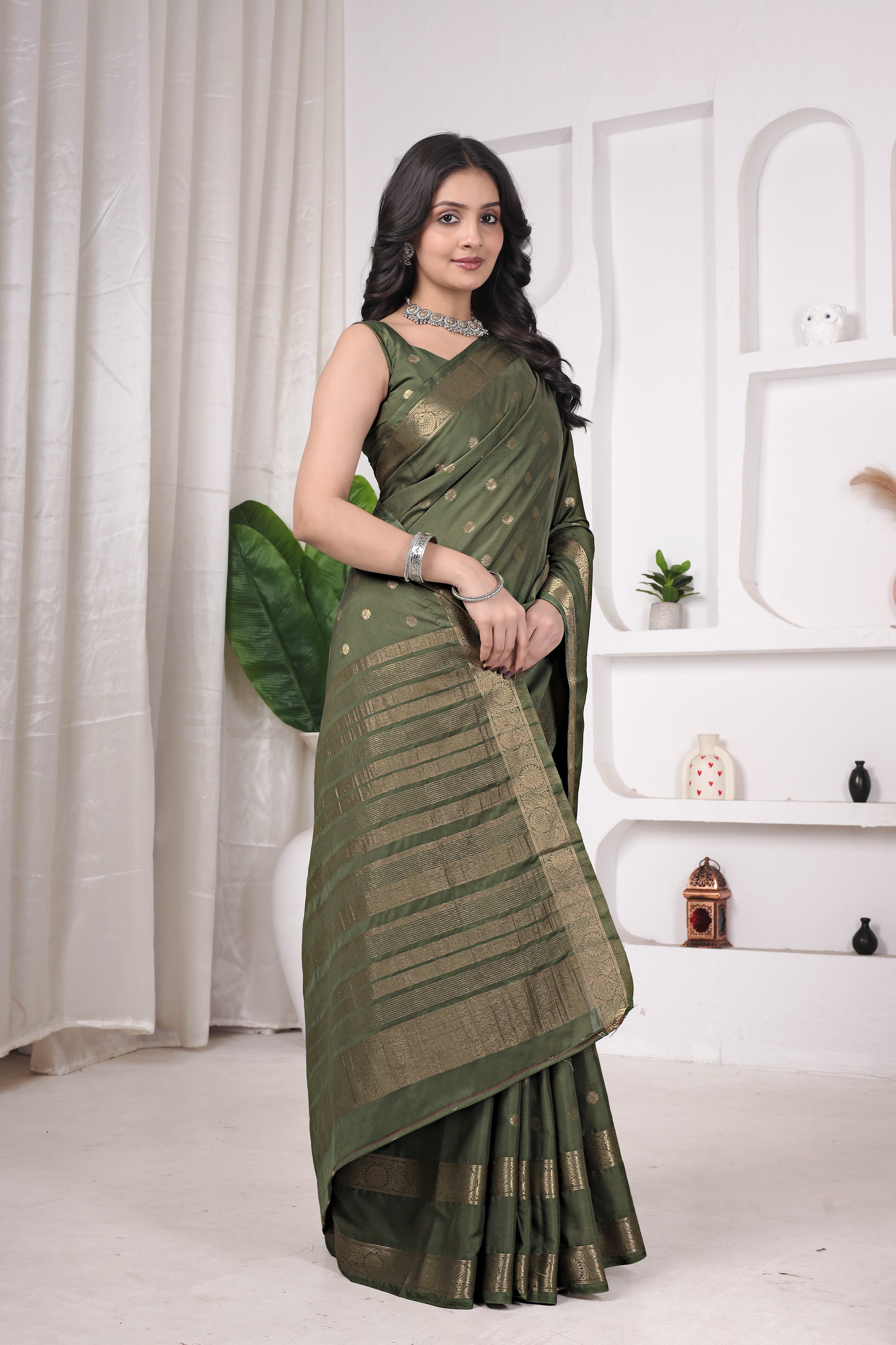 Elegance Jari Mysore Silk