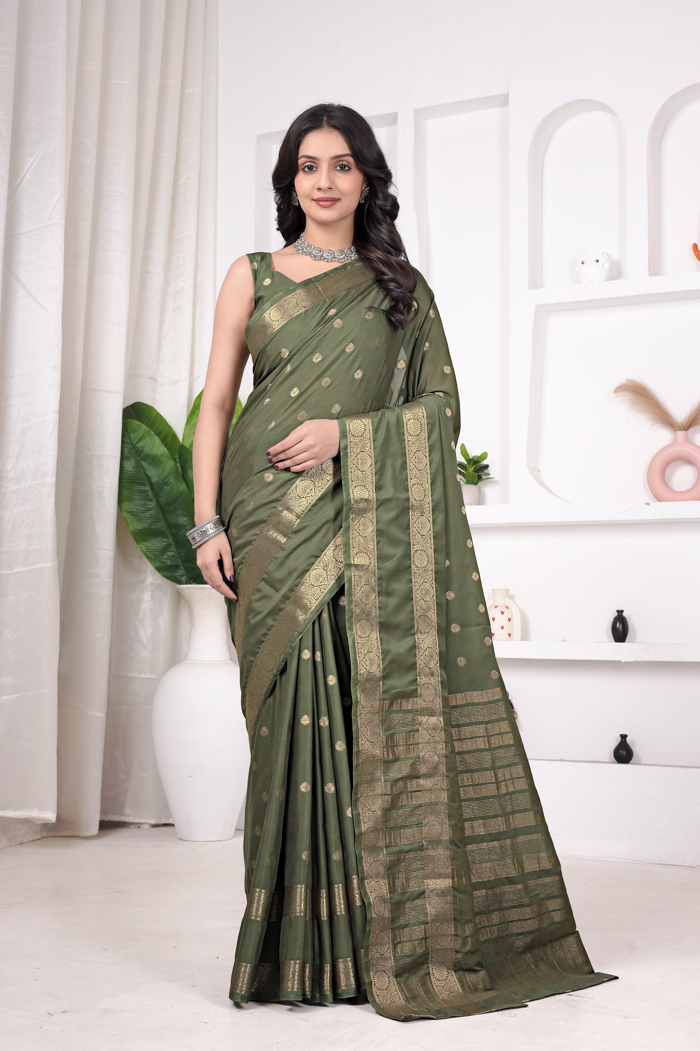 Elegance Jari Mysore Silk