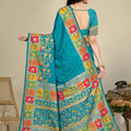 Saumyani Fashion Prihna Pushmina Silk Wedding Wear And Party Wear Saree For Women